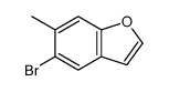 5-BROMO-6-METHYLBENZOFURAN structure