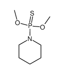 Dimethyl piperididothiophosphate Structure