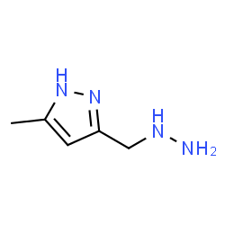1H-Pyrazole,3-(hydrazinomethyl)-5-methyl-(9CI) structure