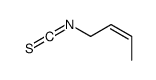 2-Butenyl isothiocyanate结构式