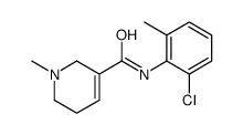N-(2-chloro-6-methylphenyl)-1-methyl-3,6-dihydro-2H-pyridine-5-carboxamide Structure