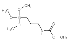 methyl N-(3-trimethoxysilylpropyl)carbamate Structure