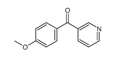 4-Methoxyphenyl(3-pyridinyl) ketone Structure