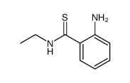 2-AMINO-N-ETHYLBENZOTHIOAMIDE结构式