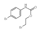 Carbanilic acid,p-bromo-, 2-bromoethyl ester (7CI,8CI)结构式