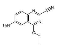 2-Quinazolinecarbonitrile,6-amino-4-ethoxy-(9CI) Structure