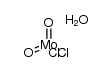 dioxomolybdenum(VI) chloride hydrate Structure