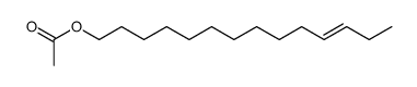 11-tetradecenyl acetate structure