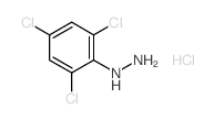 2,4,6-三氯苯肼盐酸盐结构式