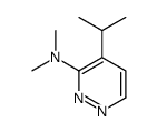 Pyridazine, 3-(dimethylamino)-4-isopropyl- (8CI)结构式