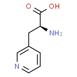 3-(3-pyridyl)alanine结构式