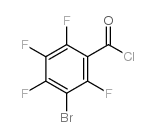 3-bromo-2,4,5,6-tetrafluorobenzoyl chloride structure