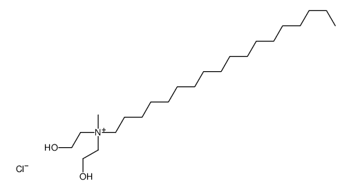 bis(2-hydroxyethyl)-methyl-octadecylazanium,chloride Structure