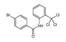 4-bromo-N-[2-(trifluoromethyl)phenyl]benzamide structure