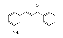 (2E)-3-(3-Aminophenyl)-1-phenyl-2-propen-1-one结构式