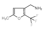 甲基-2-三氟甲基-3-呋喃甲胺结构式