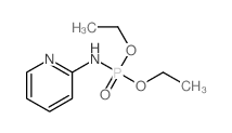 Phosphoramidic acid,2-pyridinyl-, diethyl ester (9CI)结构式