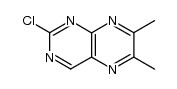 2-chloro-6,7-dimethyl-pteridine结构式