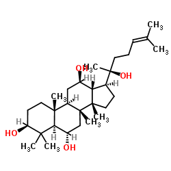 Protopanaxatriol (PPT) structure
