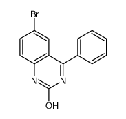 6-BROMO-4-PHENYLQUINAZOLIN-2(1H)-ONE结构式
