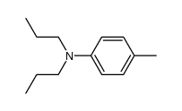 (p-C6H4CH3)N(n-Pr)2 Structure