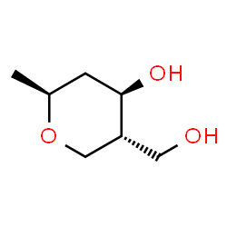 2H-Pyran-3-methanol, tetrahydro-4-hydroxy-6-methyl-, (3R,4R,6S)-rel- (9CI) picture