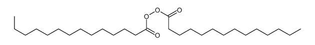 tetradecanoyl tetradecaneperoxoate结构式