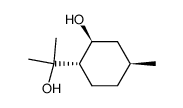(1S,3S,4S)-p-menthane-3,8-diol结构式