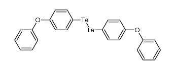 bis(4-phenoxyphenyl) ditelluride结构式