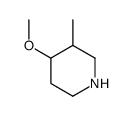 4-Methoxy-3-methyl-piperidine结构式