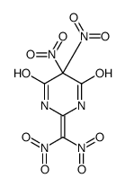 2-(dinitromethylidene)-5,5-dinitro-1,3-diazinane-4,6-dione Structure