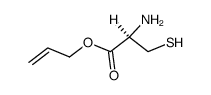 L-Cysteine, 2-propenyl ester (9CI) structure