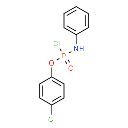 4-Chlorophenyl phenylphosphoramidochloridate structure