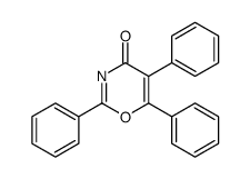 2,5,6-triphenyl-1,3-oxazin-4-one结构式