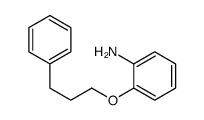 2-(3-phenylpropoxy)aniline Structure