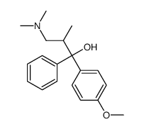 3-(dimethylamino)-1-(4-methoxyphenyl)-2-methyl-1-phenylpropan-1-ol Structure