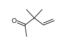3,3-dimethyl-pent-4-en-2-one Structure