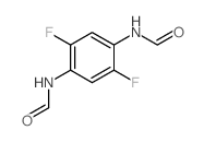 N-(2,5-difluoro-4-formamido-phenyl)formamide structure