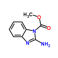 1H-Benzimidazole-1-carboxylicacid,2-amino-,methylester(9CI)结构式