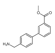 methyl 3-[4-(aminomethyl)phenyl]benzoate Structure