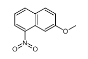 2-Methoxy-8-nitronaphthalene结构式