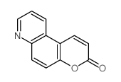 3H-Pyrano[3,2-f]quinolin-3-one结构式