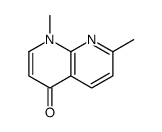 1,7-dimethyl-1,8-naphthyridin-4-one结构式