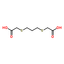 2,2'-(1,3-Propanediyldisulfanediyl)diacetic acid Structure