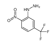 [2-nitro-5-(trifluoromethyl)phenyl]hydrazine Structure