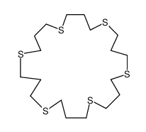 1,5,9,13,17,21-hexathiacyclotetracosane结构式