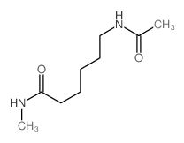 6-acetamido-N-methyl-hexanamide Structure