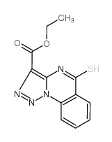 5-磺酰基[1,2,3]T噻唑并[1,5-A]喹唑啉-3-羧酸乙酯结构式