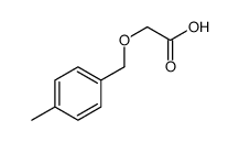 2-[(4-methylphenyl)methoxy]acetic acid结构式