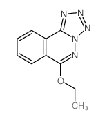 6-ethoxytetrazolo[5,1-a]phthalazine结构式